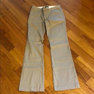 Banana republic tan trousers pants size 2
